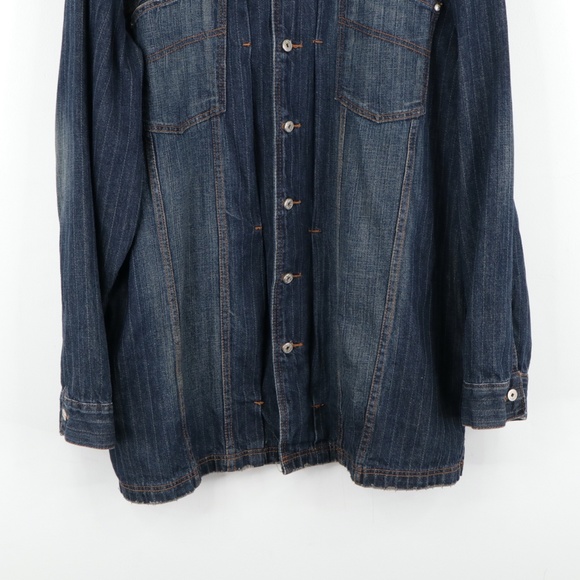 Vintage 90s Marithe Francois Girbaud Jean Jacket - Picture 3 of 9